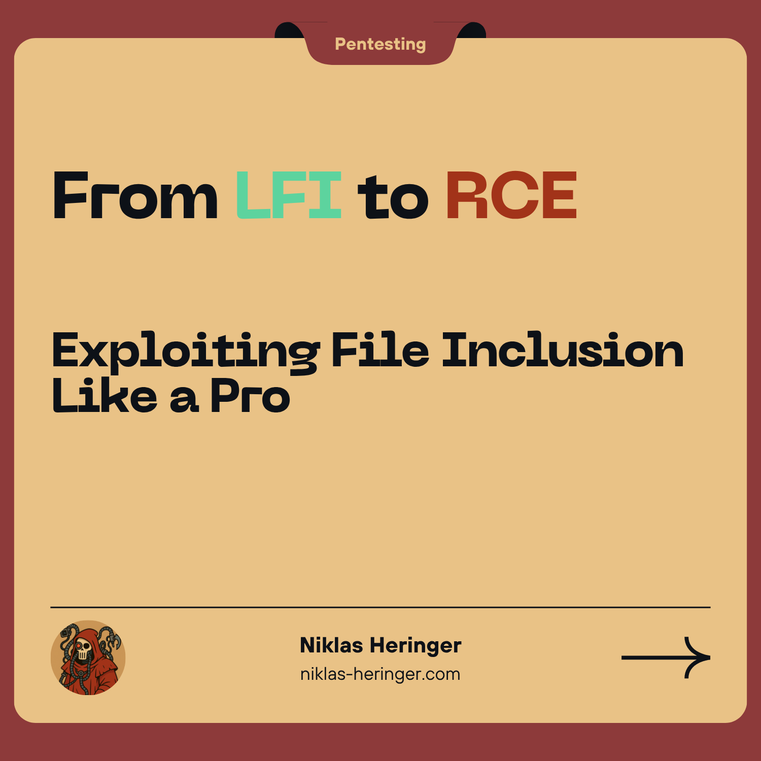 From LFI to RCE: Exploiting File Inclusion Like a Pro
