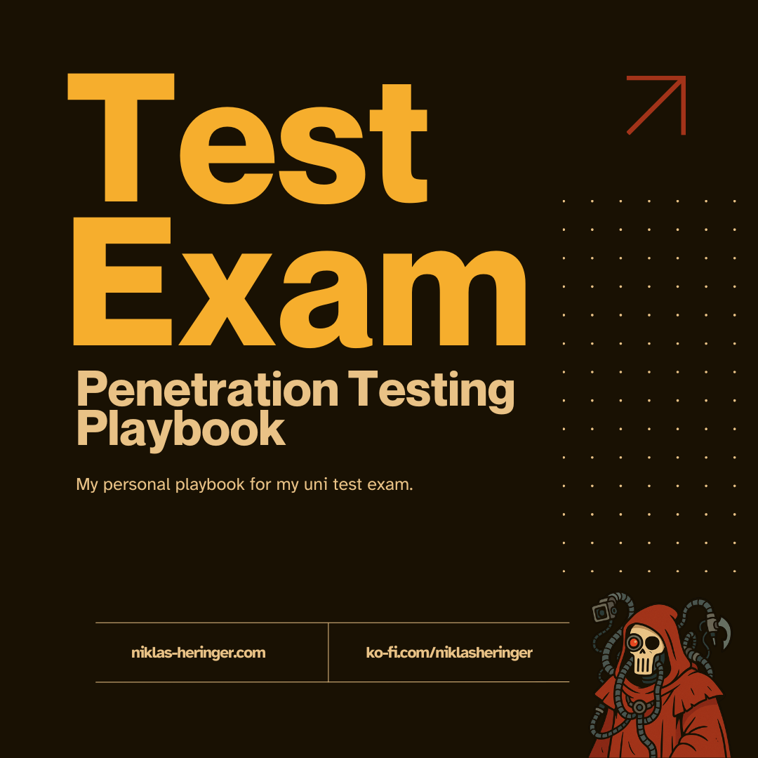 Test Exam: Penetration Testing Playbook 01